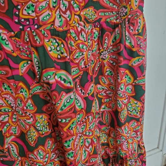 J. Crew Colorful Floral Pattern Dress - Picture 6 of 8